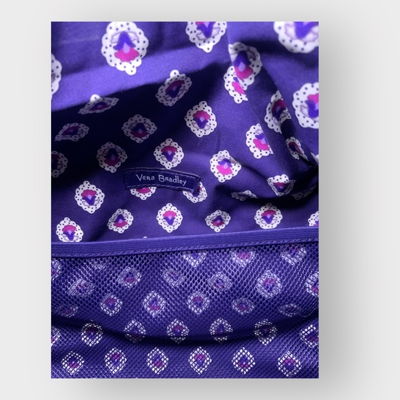 Vera Bradley Medium Travel Duffel Bag in Regal Rosette - Picture 9 of 10